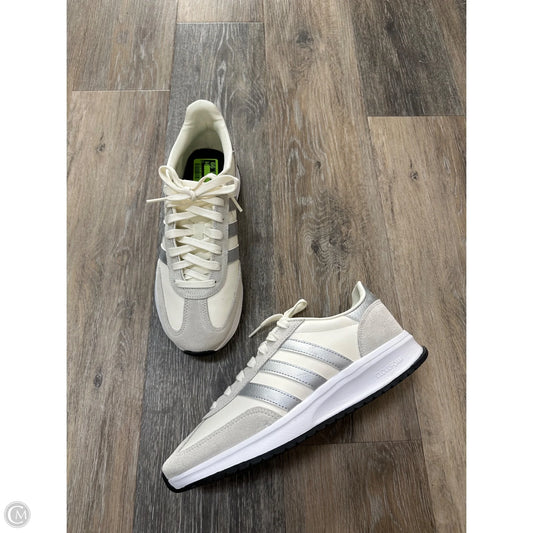 Shoes Athletic By Adidas In White, Size: 9.5