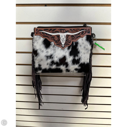 Crossbody Leather By Cmc, Size: Medium
