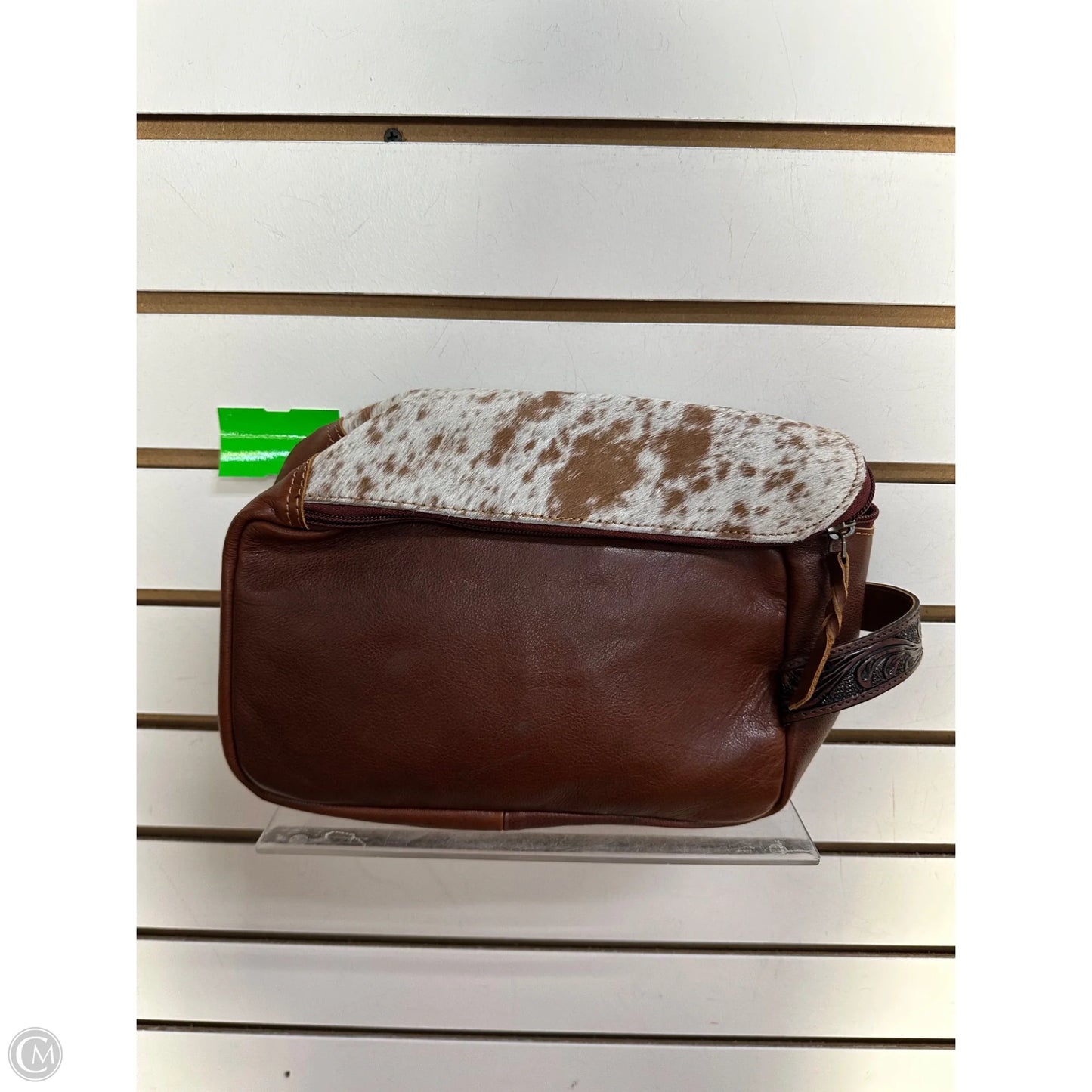 Clutch Leather By Western Lines, Size: Medium