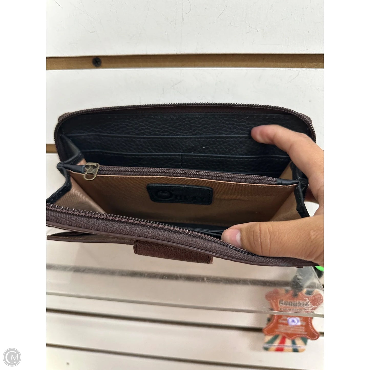 Wallet Leather By O’hlay, Size: Medium