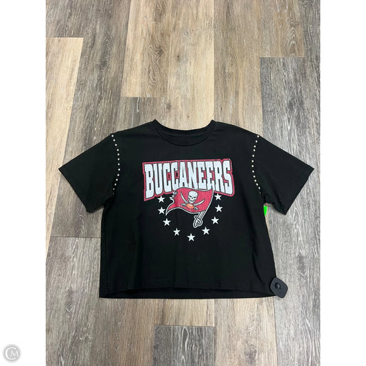Top Short Sleeve By NFL In Black, Size: S