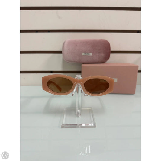 Sunglasses Luxury Designer By Miu Miu, Size: