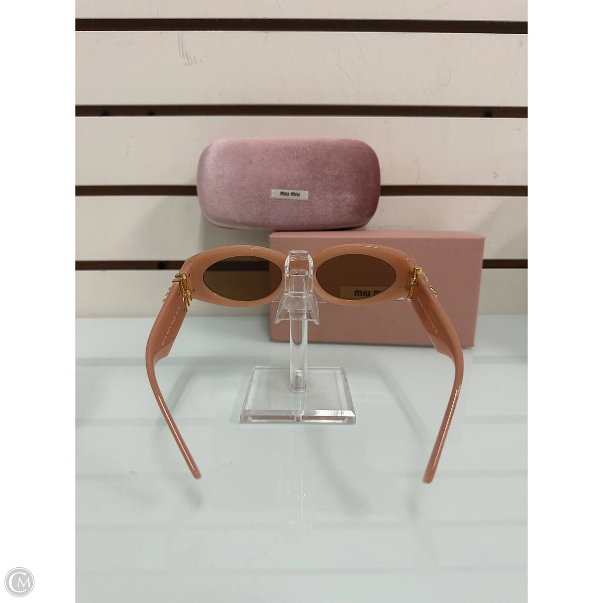 Sunglasses Luxury Designer By Miu Miu, Size: