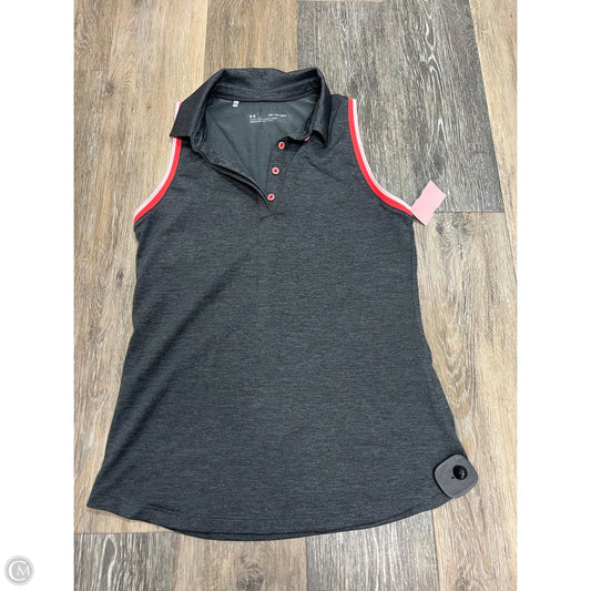 Athletic Tank Top By Under Armour In Grey, Size: Xs