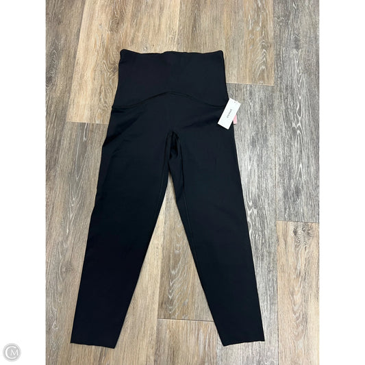 Athletic Leggings By Spanx In Black, Size: M