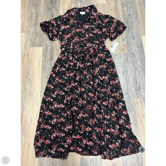 Dress Casual Maxi By 52seven In Floral Print, Size: 2x