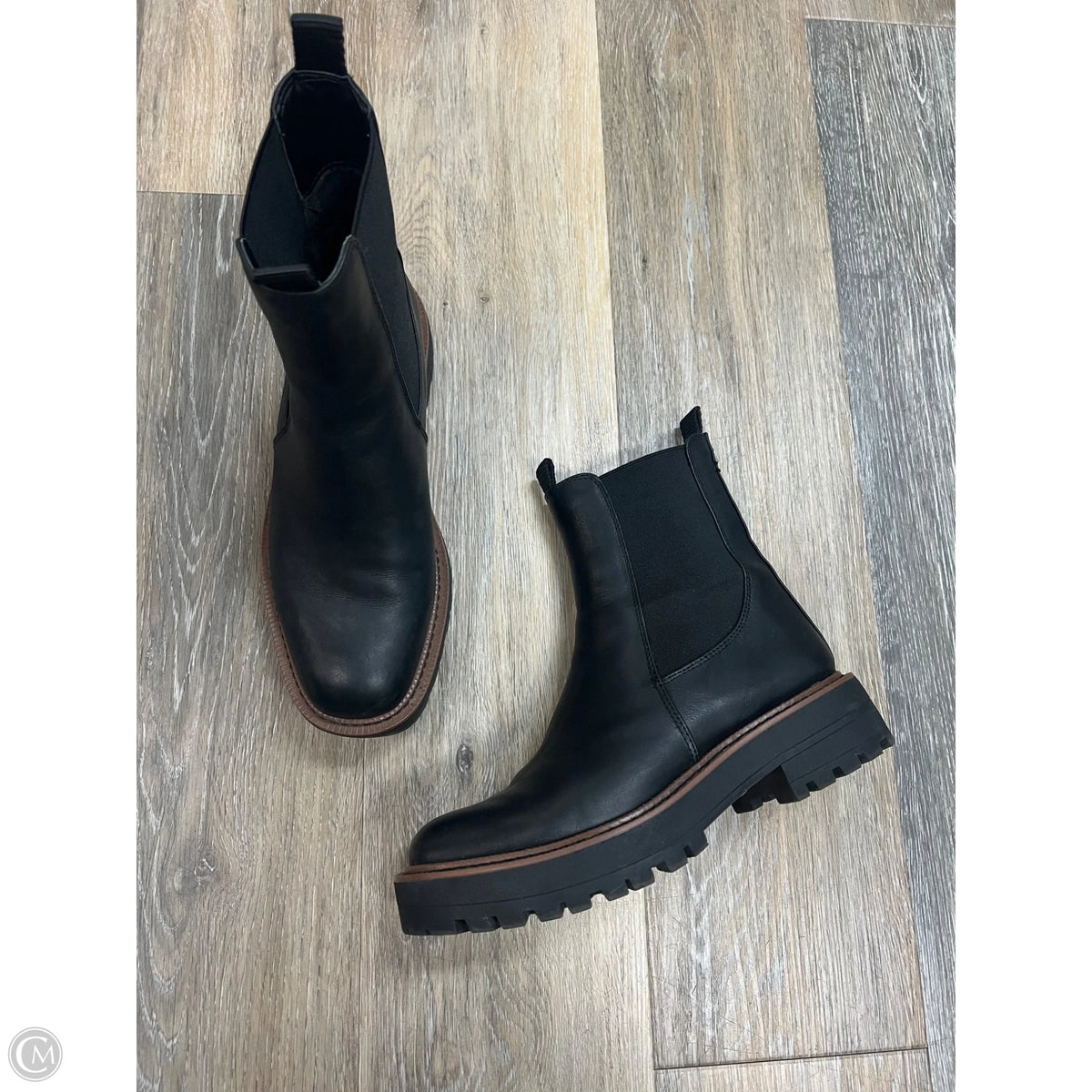 Boots Ankle Flats By Sam Edelman In Black, Size: 7