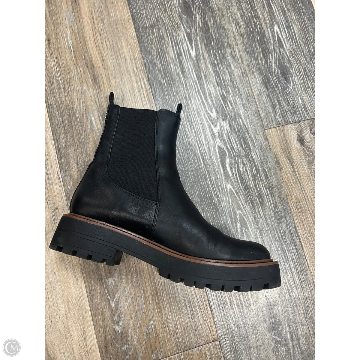 Boots Ankle Flats By Sam Edelman In Black, Size: 7