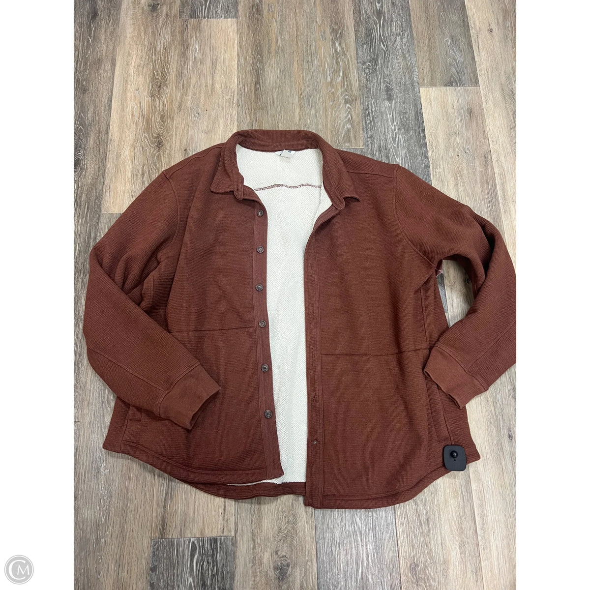 Jacket Shirt By Duluth Trading In Brown, Size: 2x