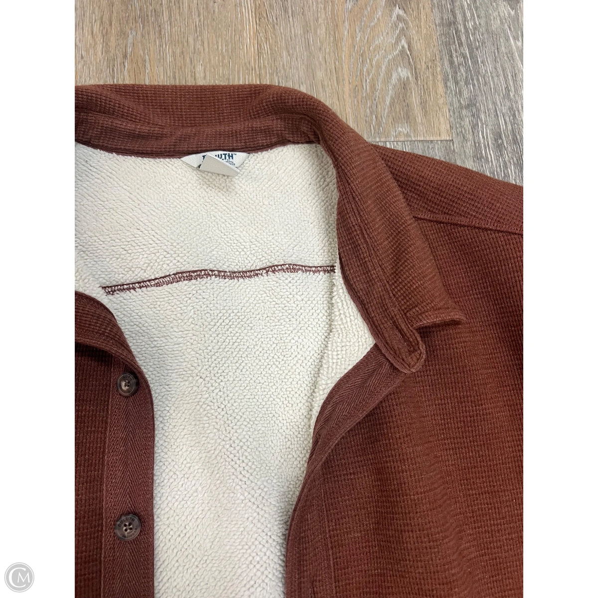 Jacket Shirt By Duluth Trading In Brown, Size: 2x