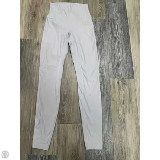 Athletic Leggings By Lululemon In Grey, Size: 4