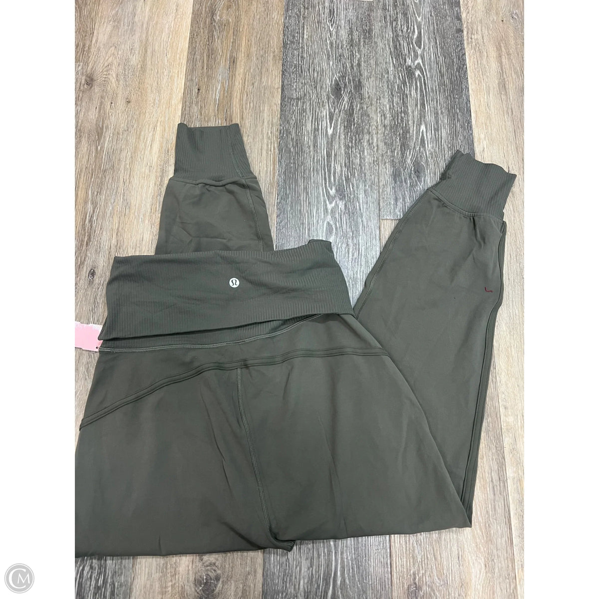 Athletic Pants By Lululemon In Green, Size: S
