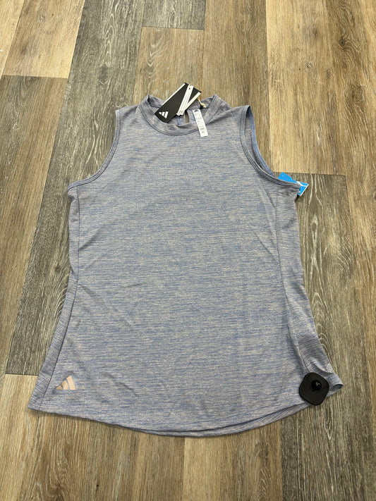 Blue Athletic Tank Top Adidas, Size M