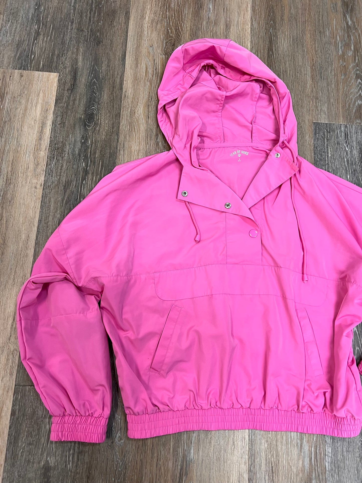 Jacket Windbreaker By Year Of Ours In Pink, Size: S