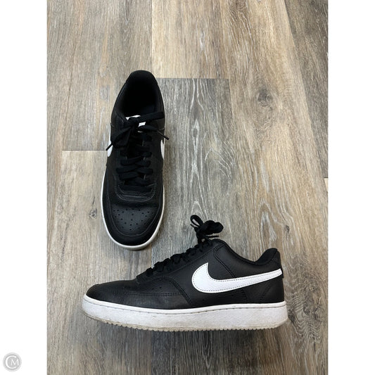 Shoes Athletic By Nike In Black, Size: 8