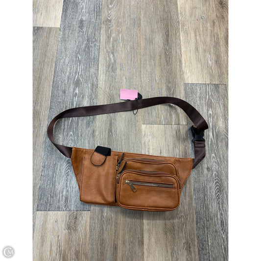 Belt Bag Leather By Alba, Size: Medium