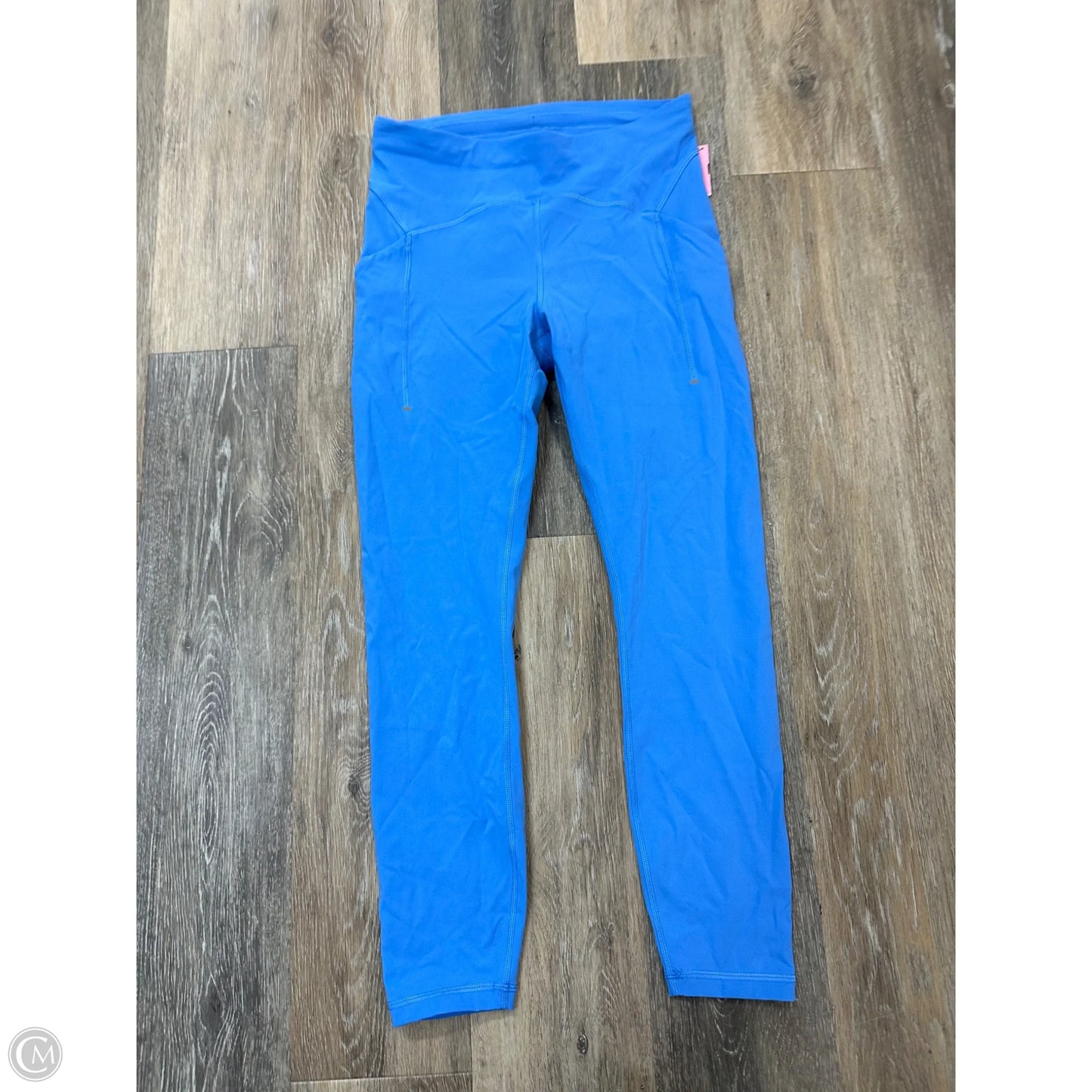 Athletic Leggings By Lululemon In Blue, Size: 8