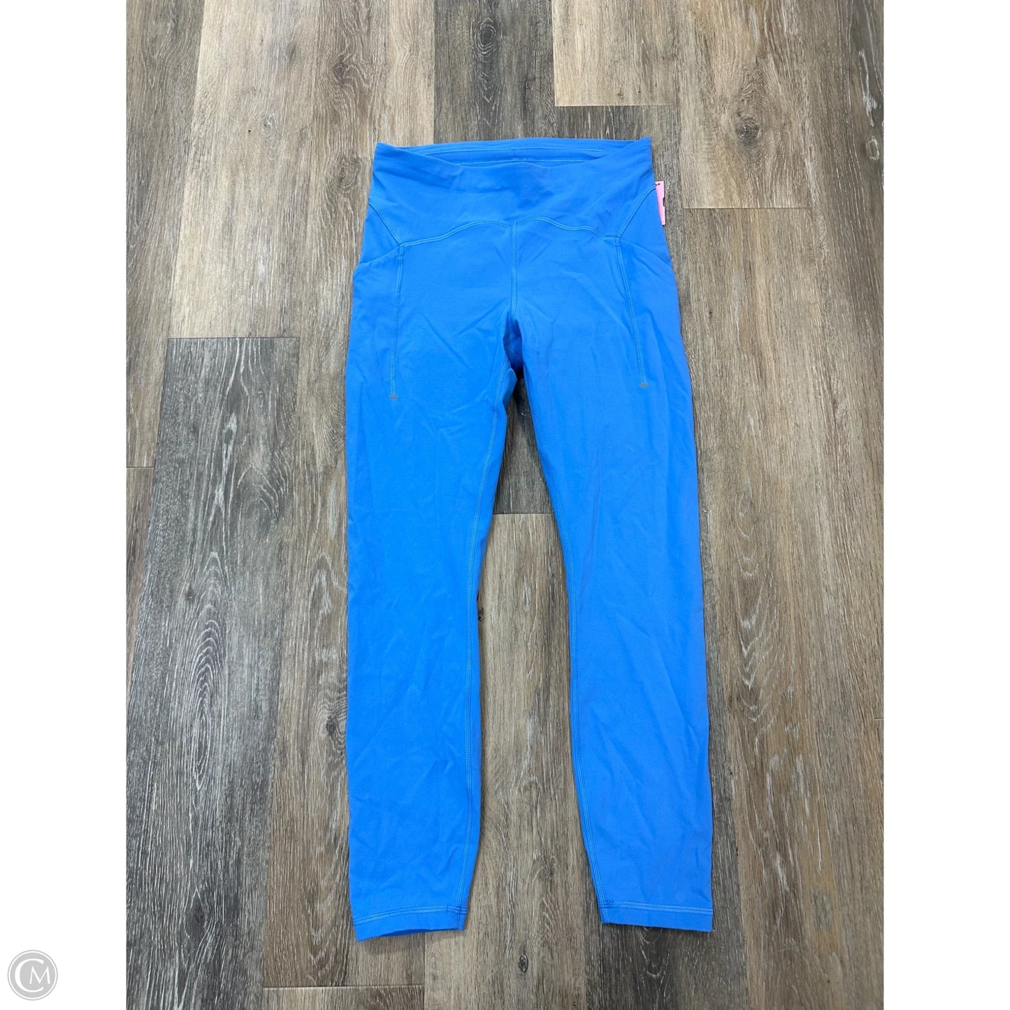Athletic Leggings By Lululemon In Blue, Size: 8