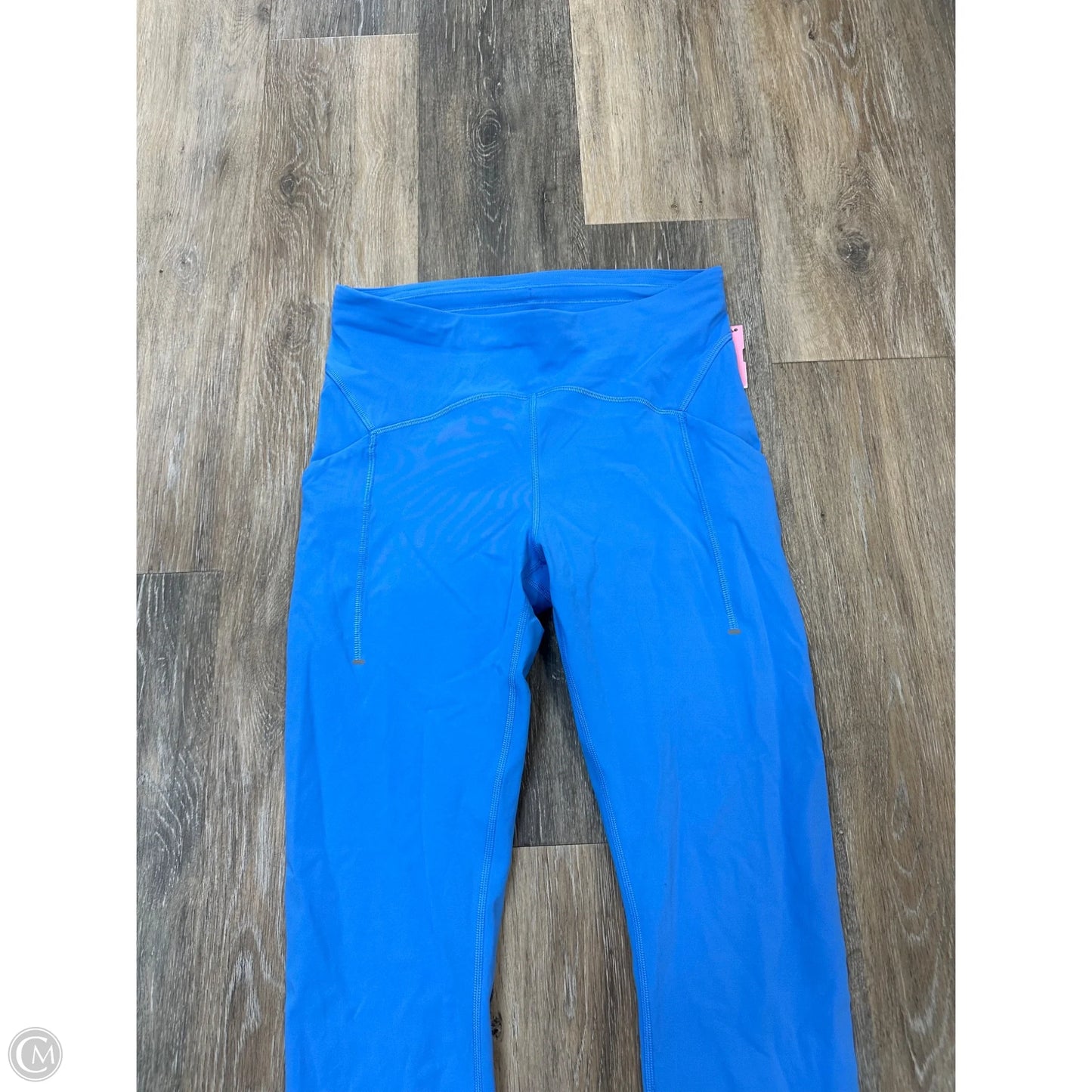 Athletic Leggings By Lululemon In Blue, Size: 8
