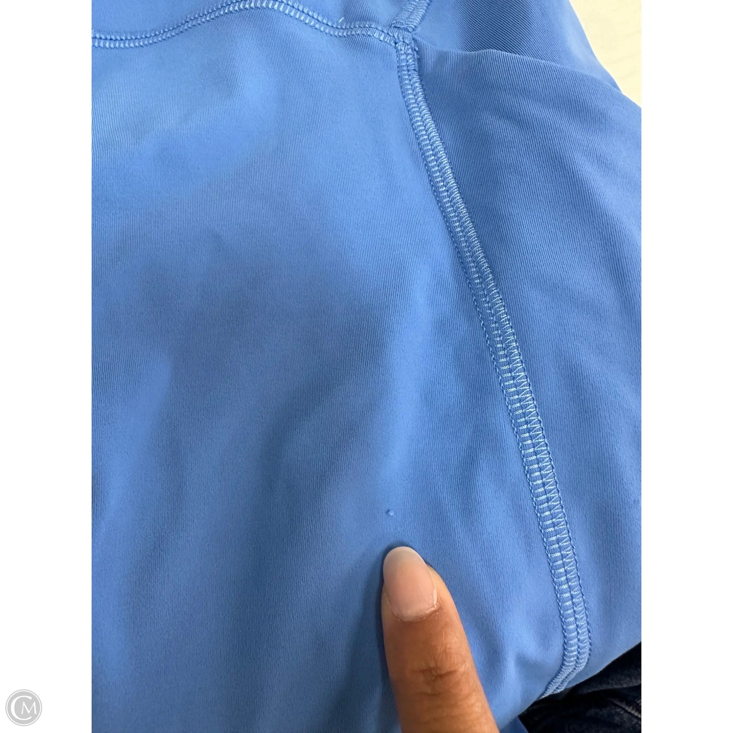 Athletic Leggings By Lululemon In Blue, Size: 8