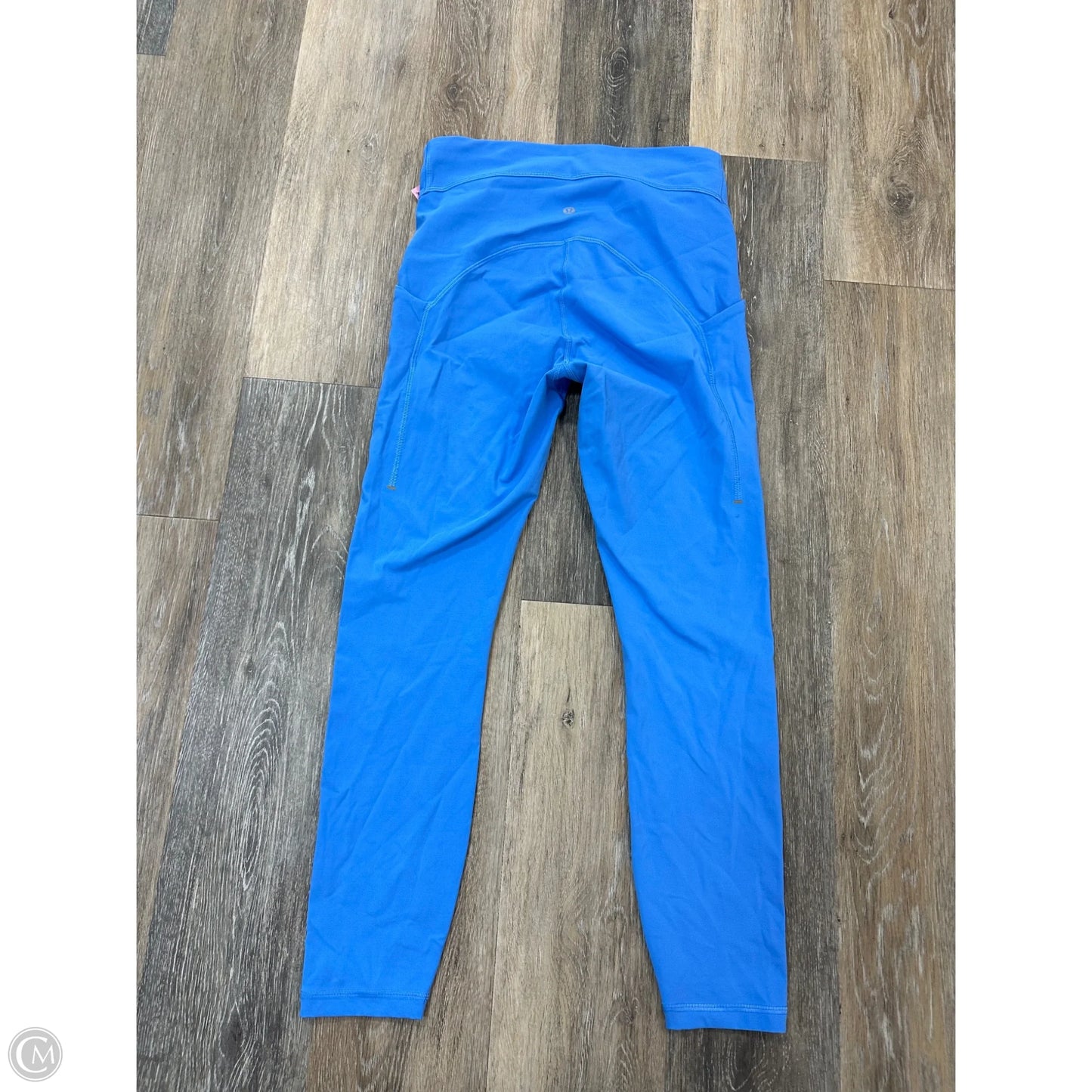 Athletic Leggings By Lululemon In Blue, Size: 8
