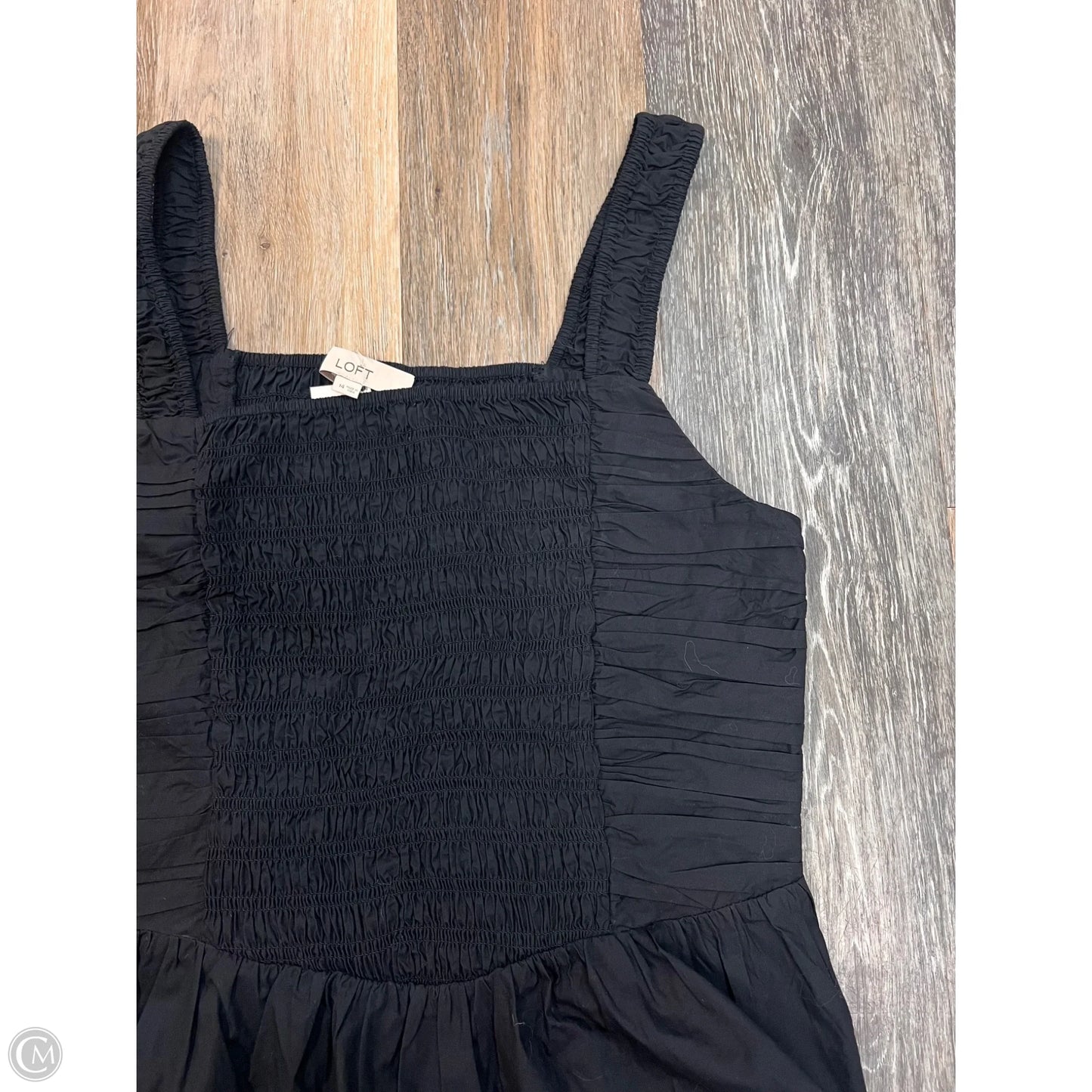 Tank Top By Loft In Black, Size: Xl