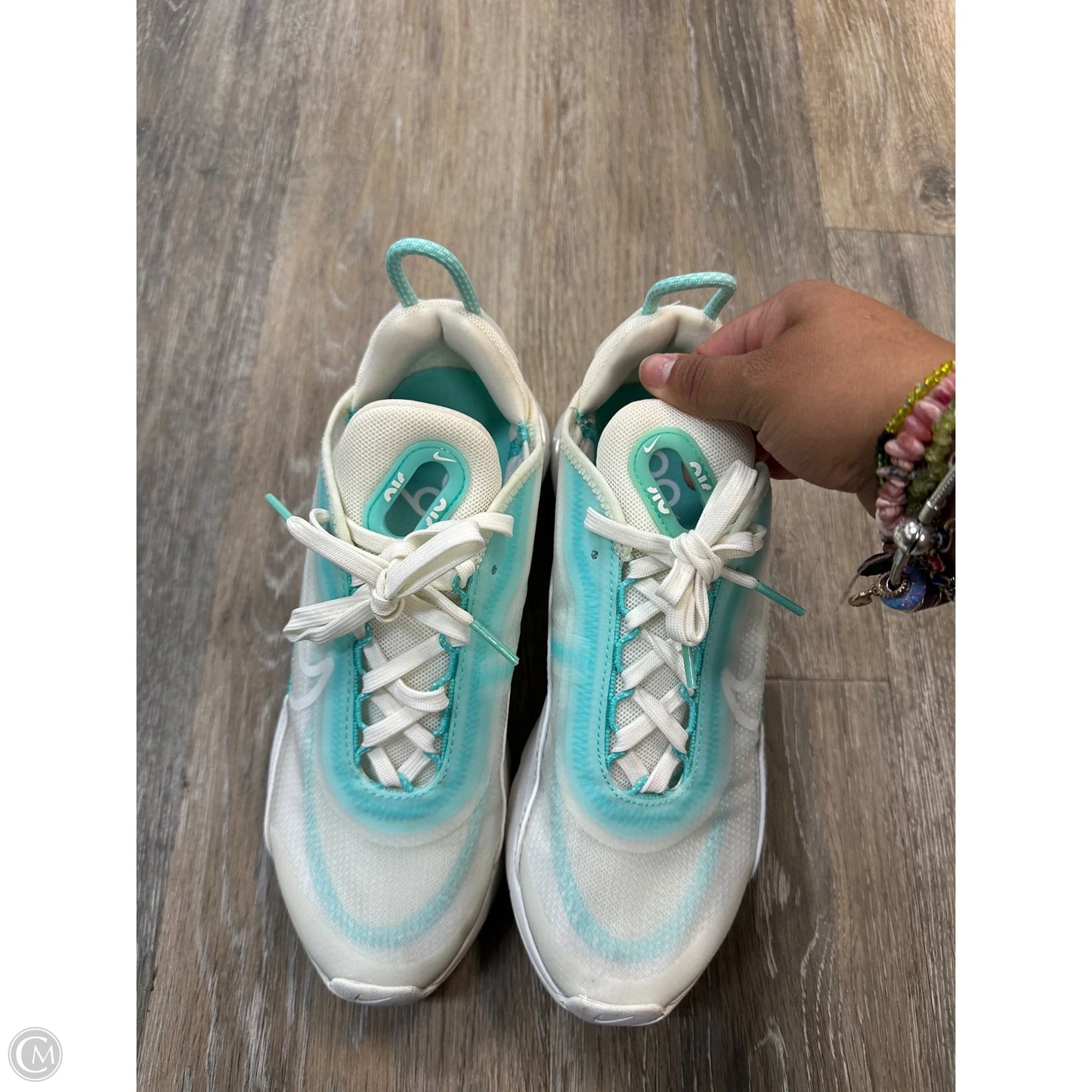 Shoes Athletic By Nike In Blue, Size: 6.5