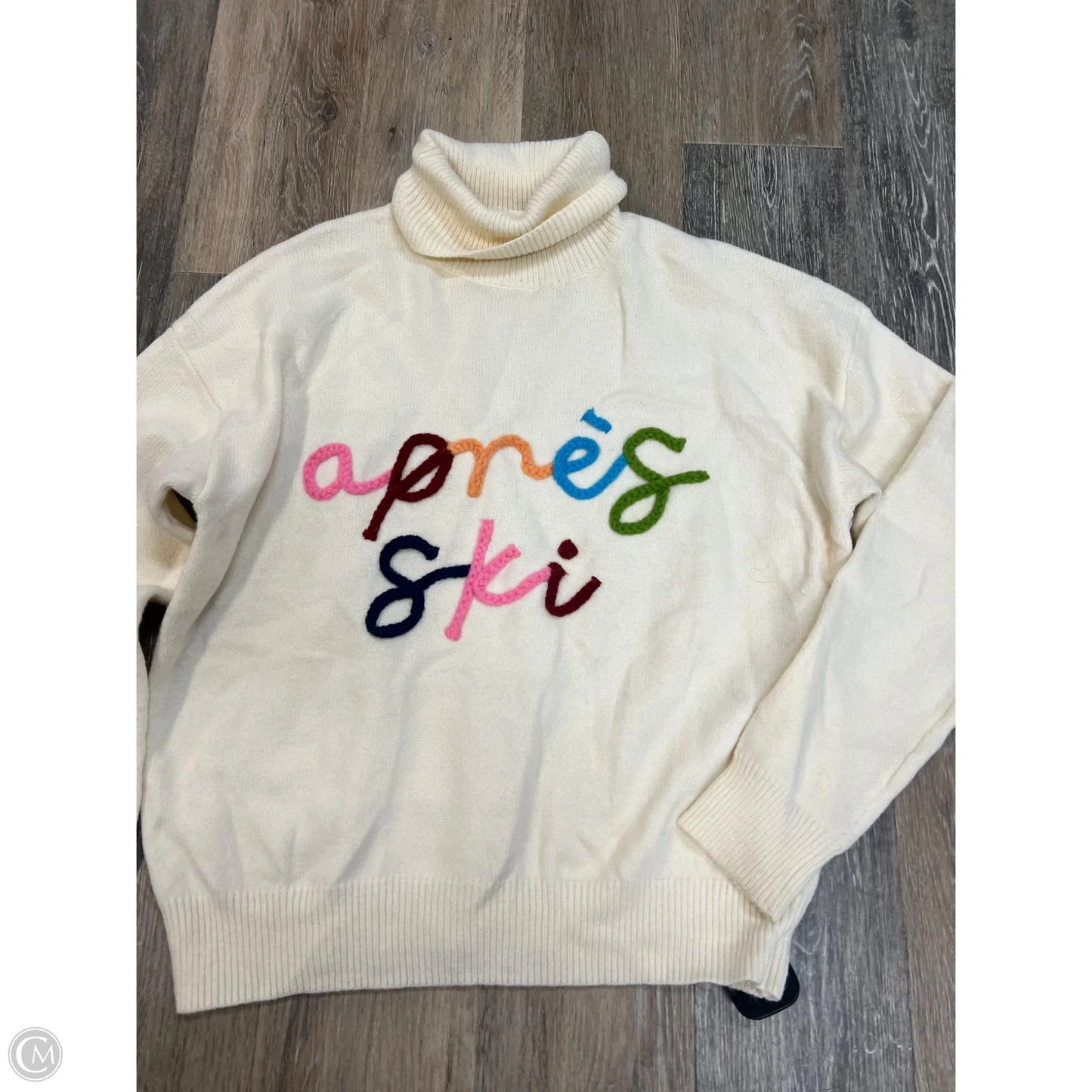 Sweater By The Nines In Cream, Size: L