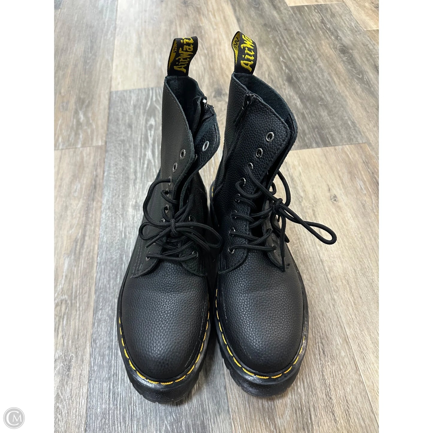 Boots Combat By Dr Martens In Black, Size: 11