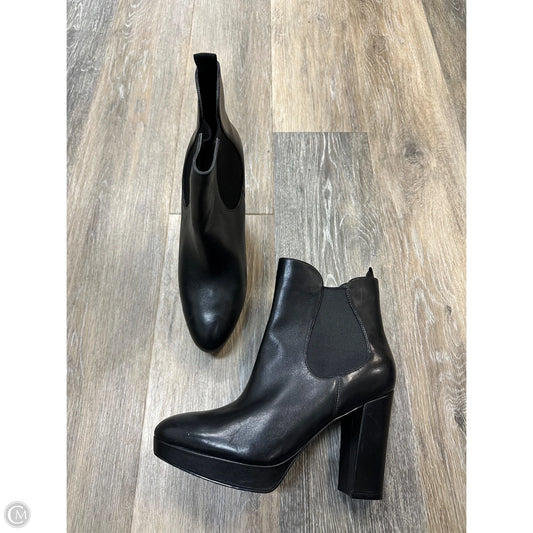 Boots Ankle Heels By Cole-haan In Black, Size: 9