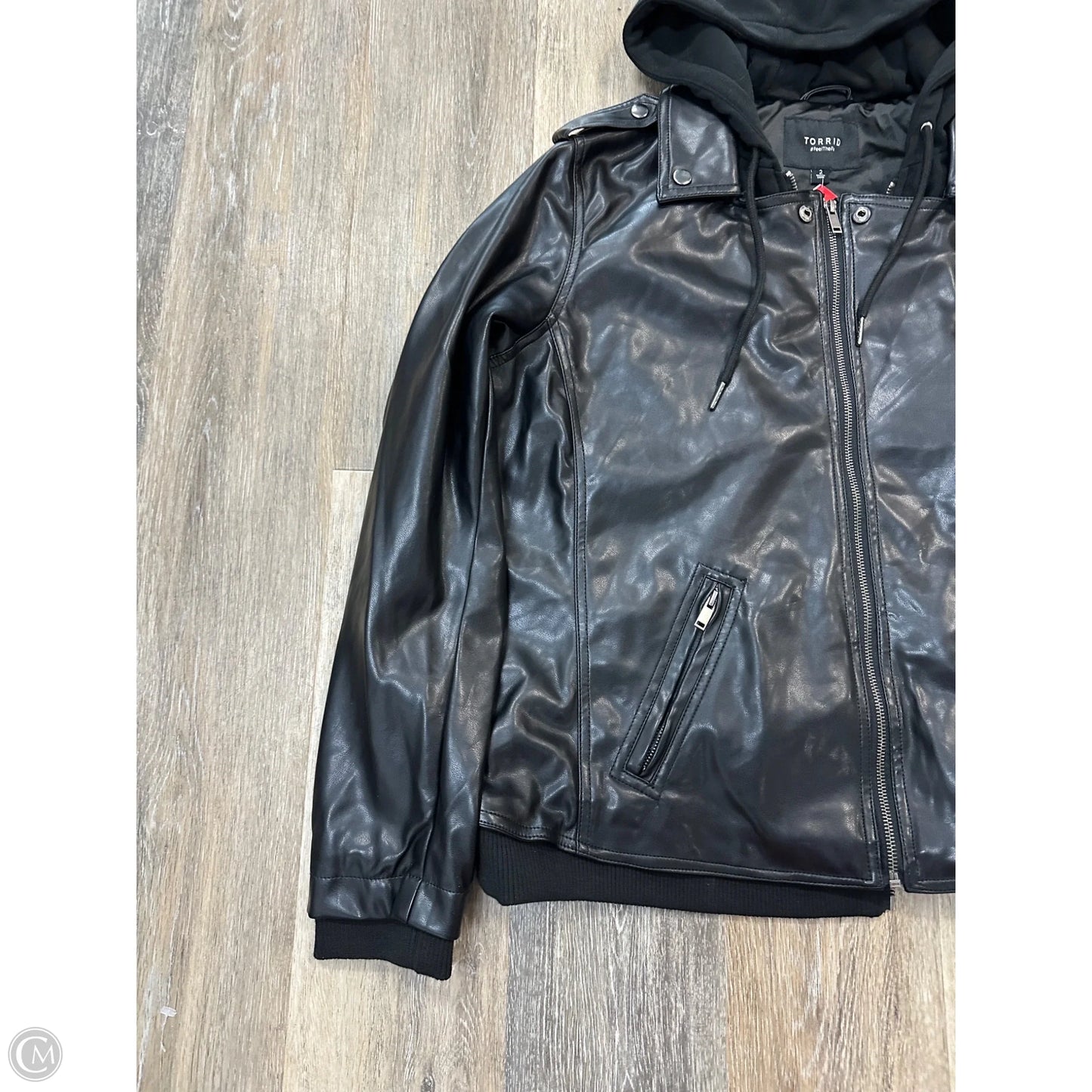 Jacket Other By Torrid In Black, Size: 2x