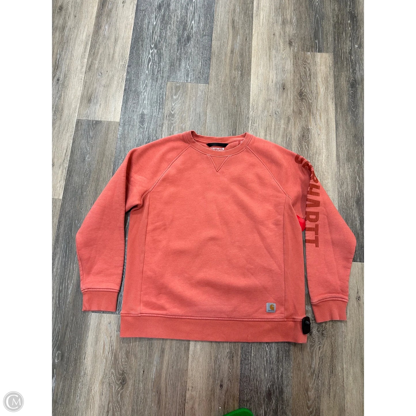 Sweatshirt Crewneck By Carhartt In Coral, Size: Xl