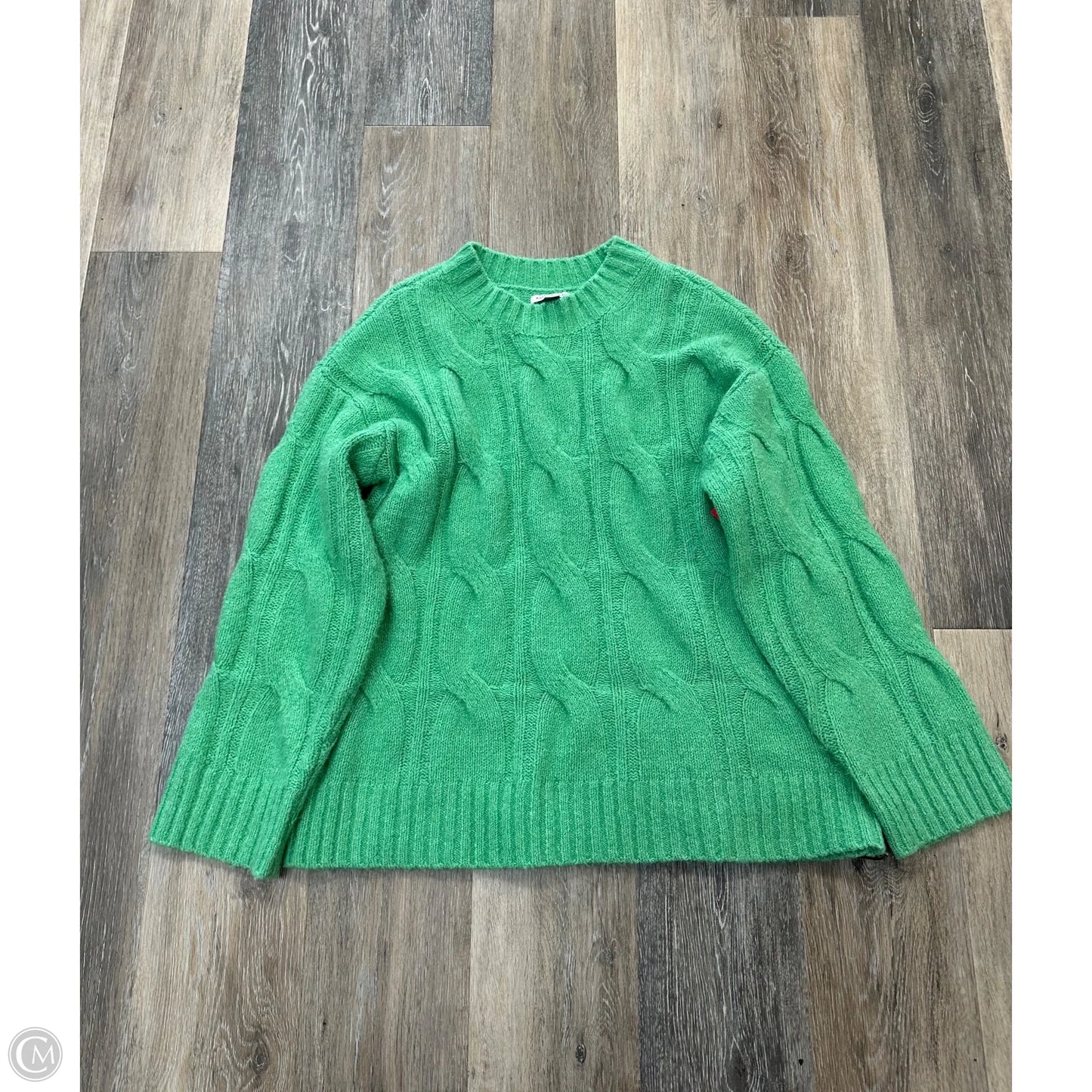 Sweater By American Eagle In Green, Size: M