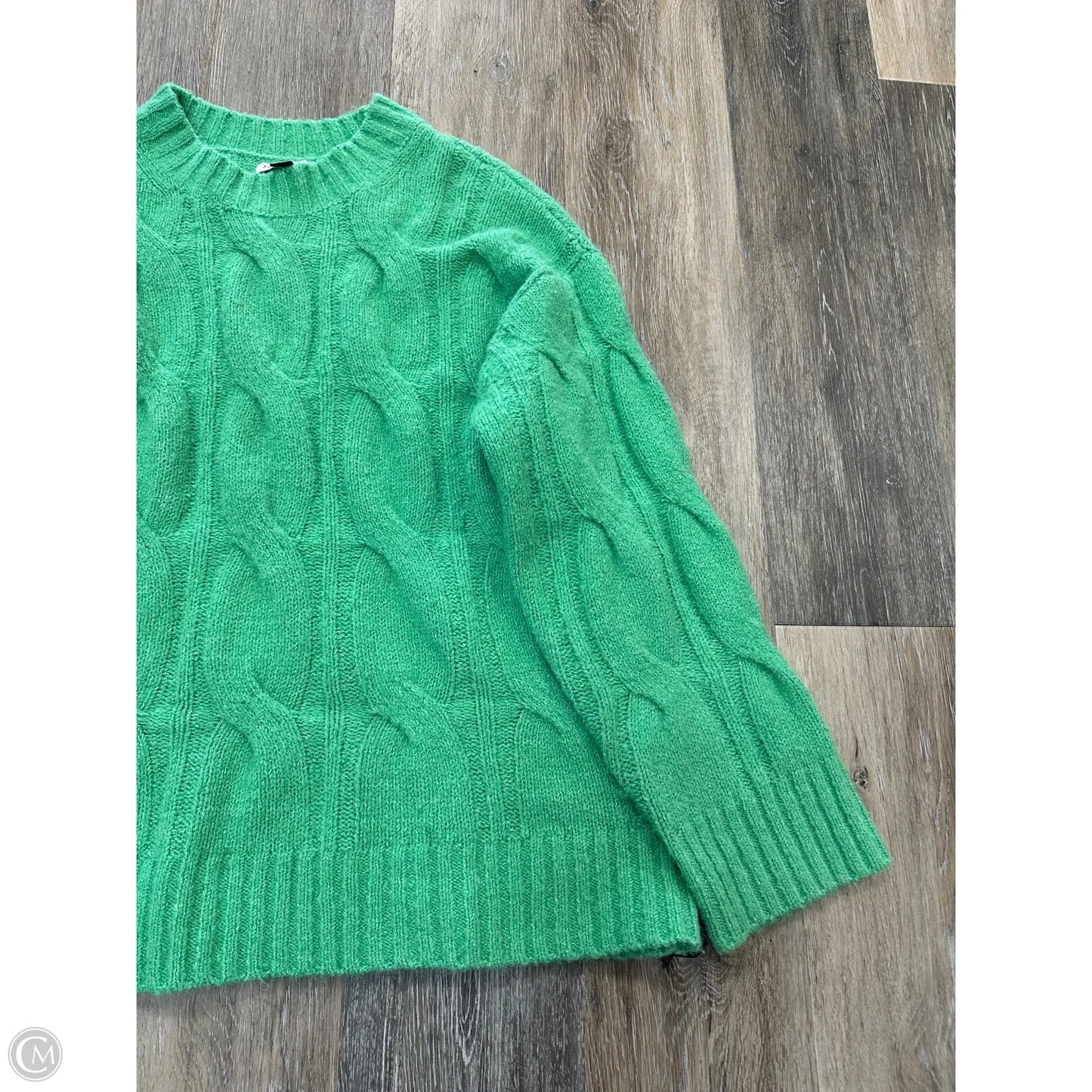 Sweater By American Eagle In Green, Size: M