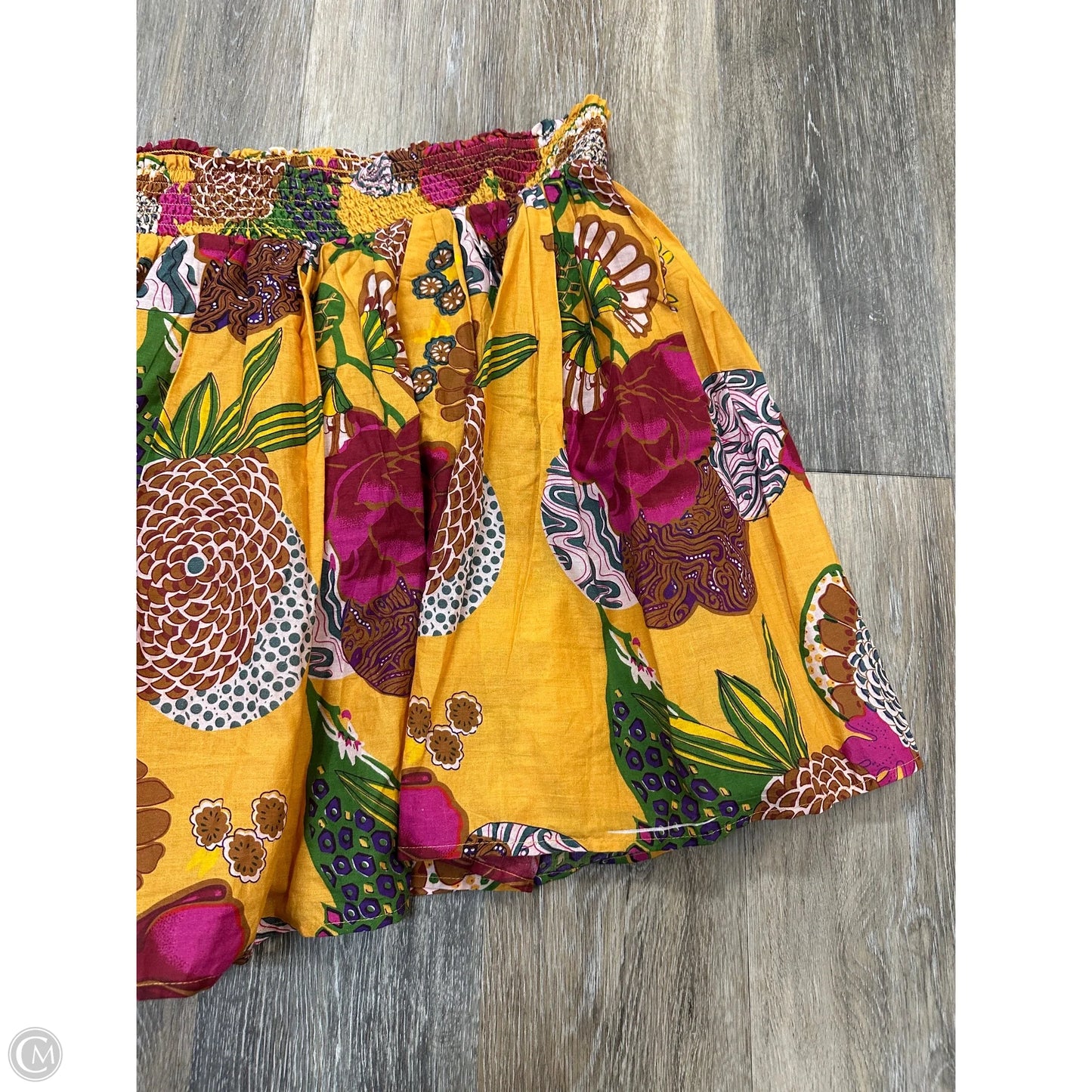 Skirt Mini & Short By Let Me Be In Floral Print, Size: Xl