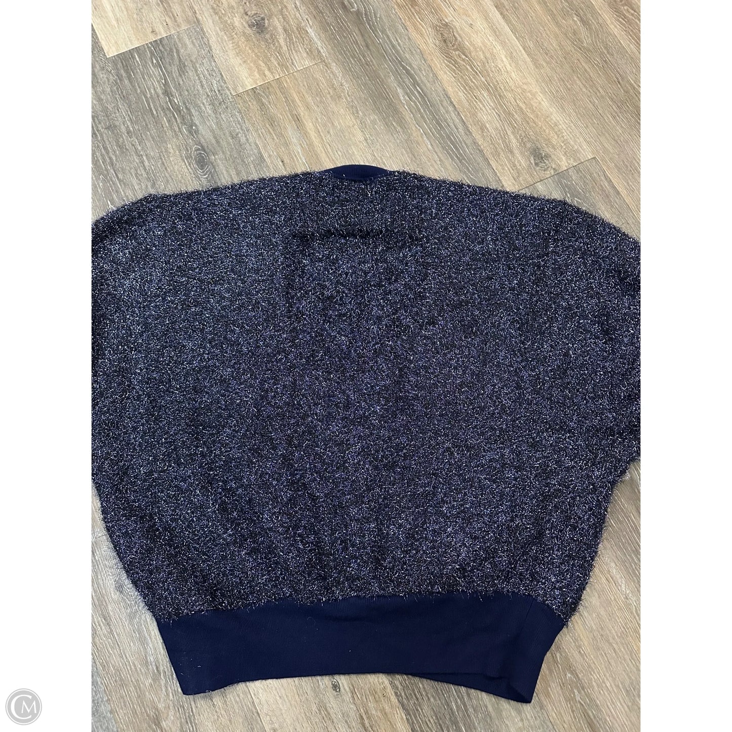 Sweater Short Sleeve By Maeve In Blue, Size: 2x