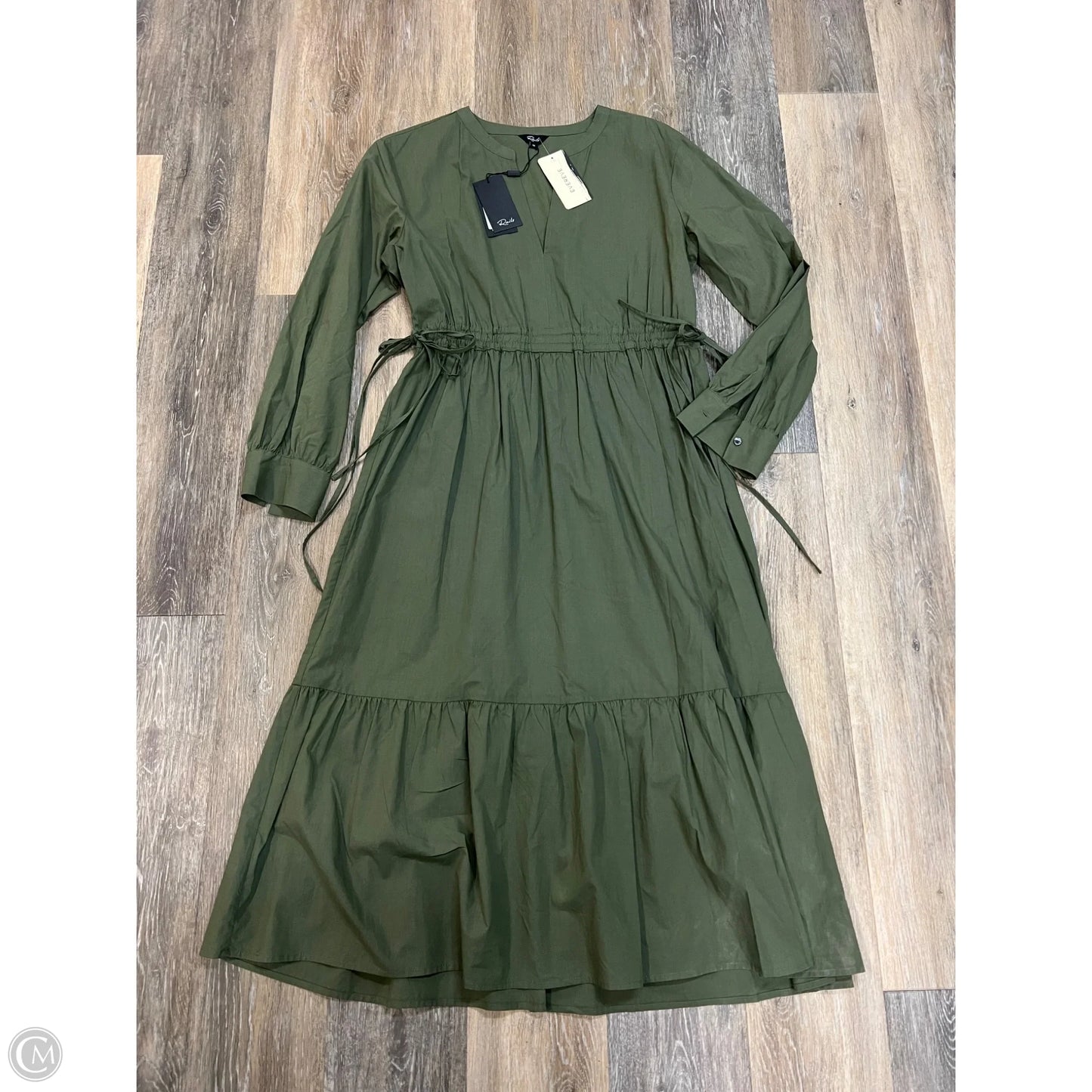 Dress Casual Maxi By Rails In Green, Size: M