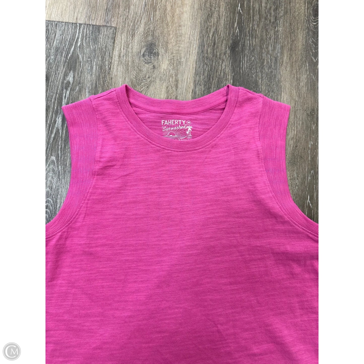 Tank Top By Faherty In Pink, Size: M