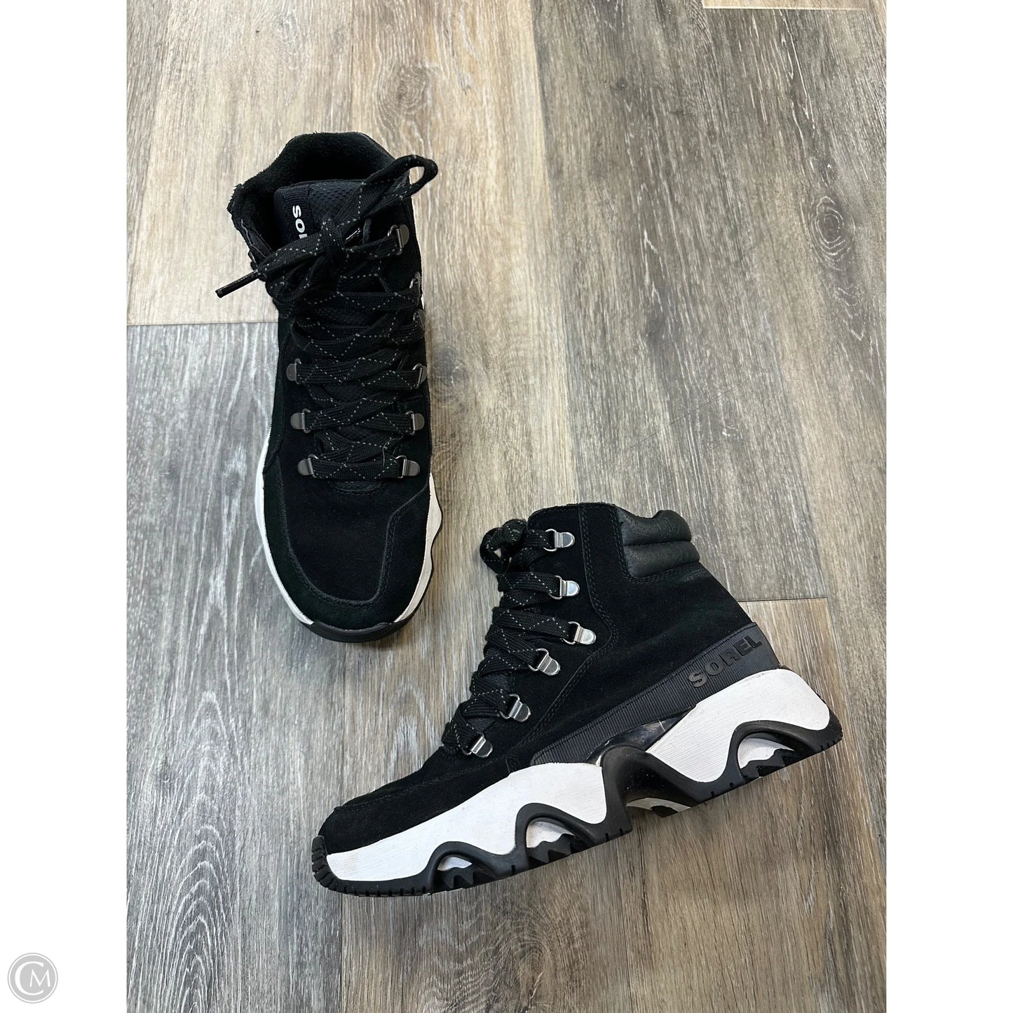 Boots Hiking By Sorel In Black, Size: 7.5