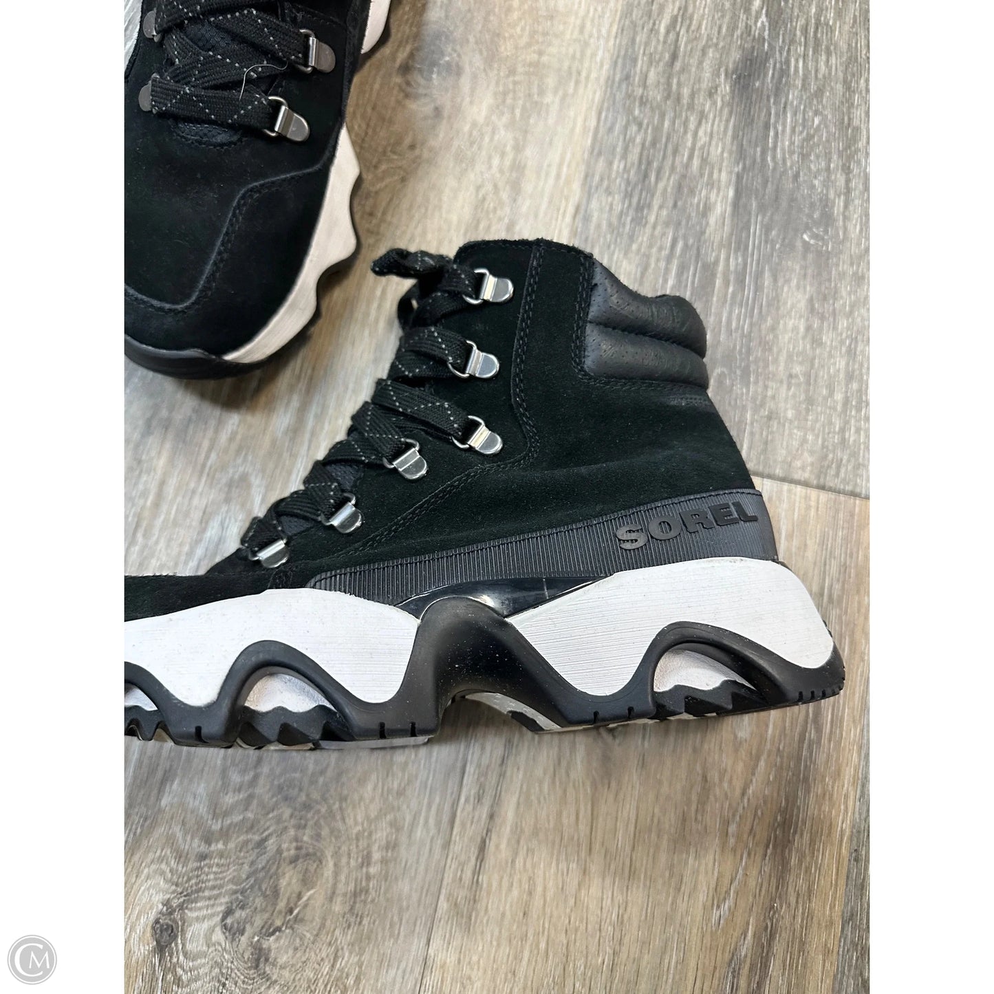 Boots Hiking By Sorel In Black, Size: 7.5