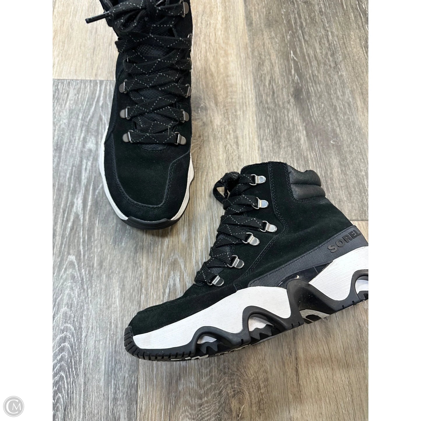 Boots Hiking By Sorel In Black, Size: 7.5