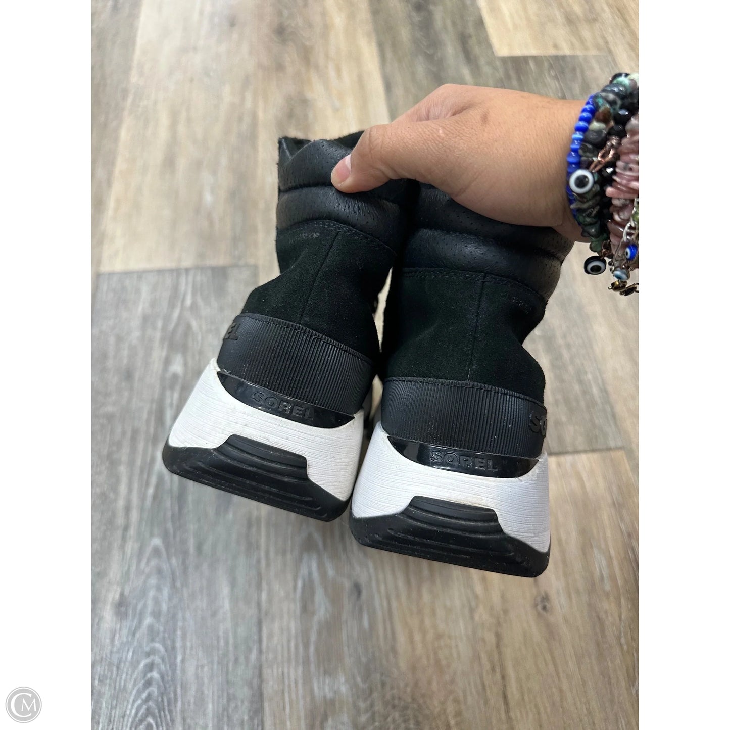 Boots Hiking By Sorel In Black, Size: 7.5