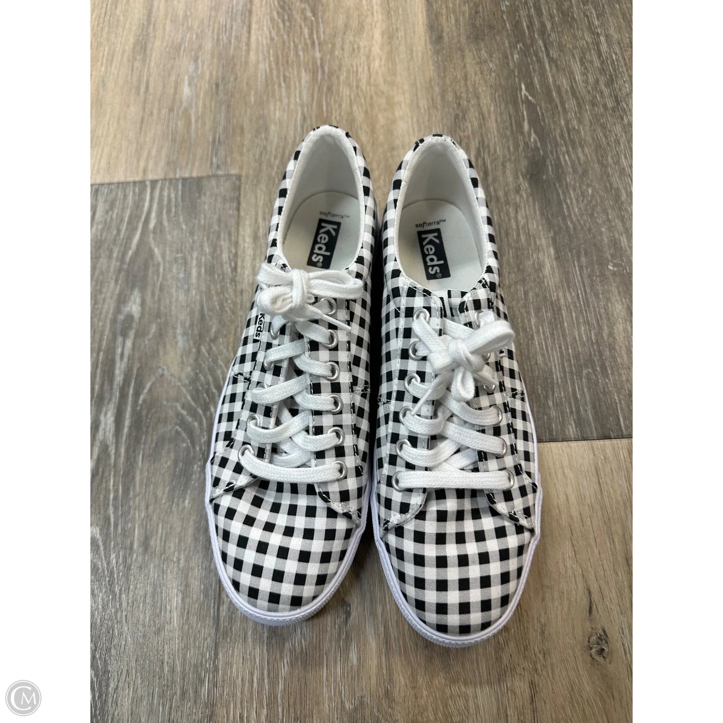 Shoes Athletic By Keds In Checkered Pattern, Size: 8.5