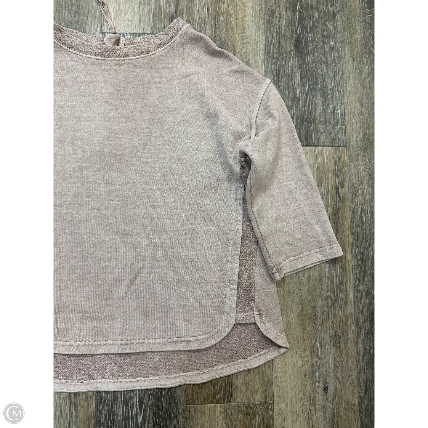 Top Long Sleeve By Wrap In Pink, Size: M