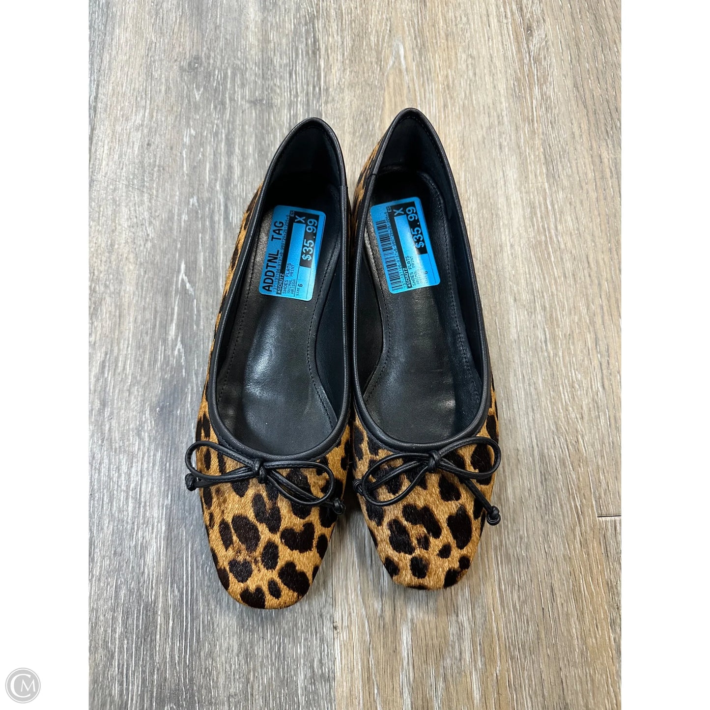 Shoes Flats By Schutz In Animal Print, Size: 6