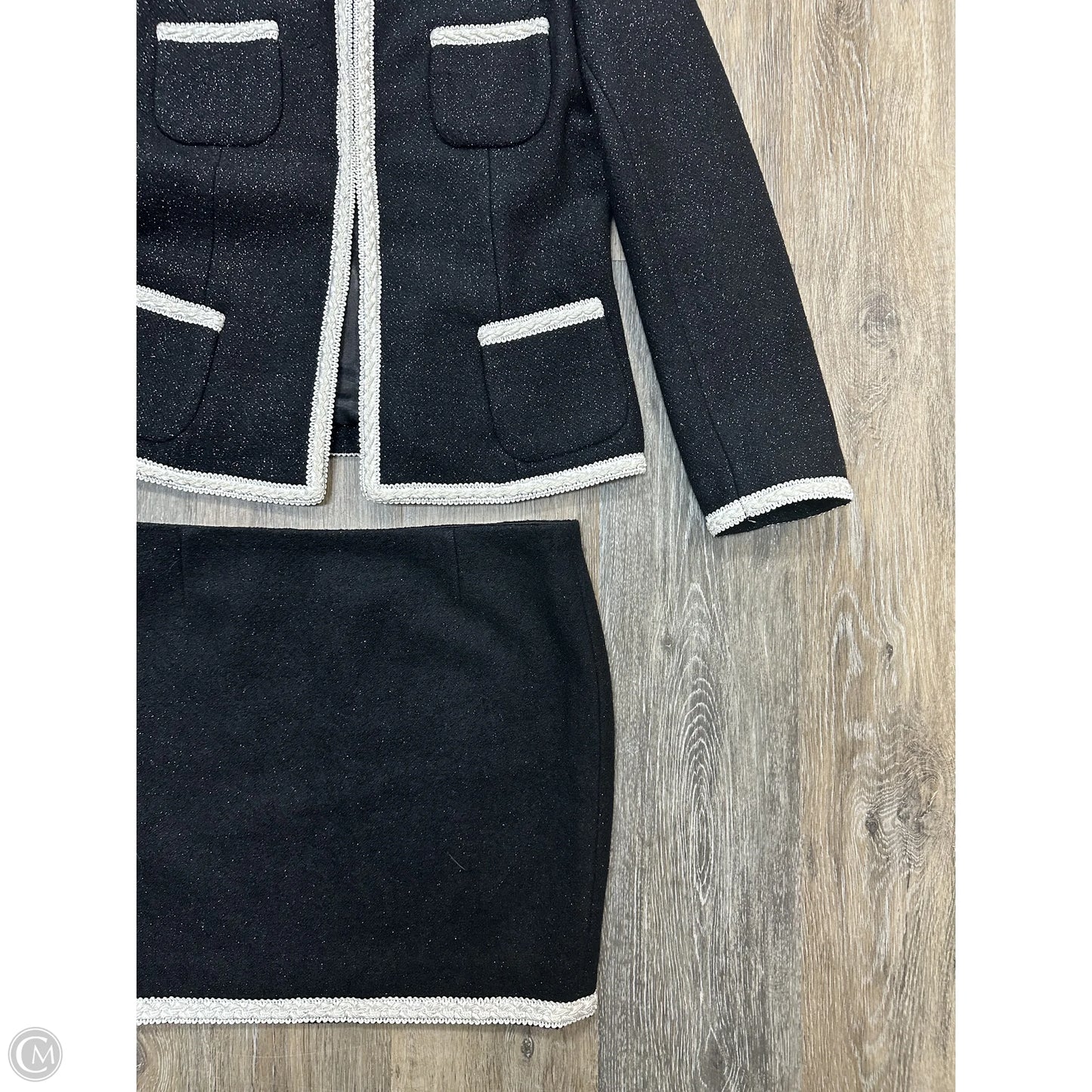 Skirt Set 2pc By Dabuwawa In Black, Size: M