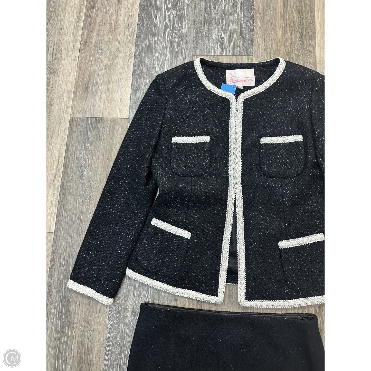 Skirt Set 2pc By Dabuwawa In Black, Size: M