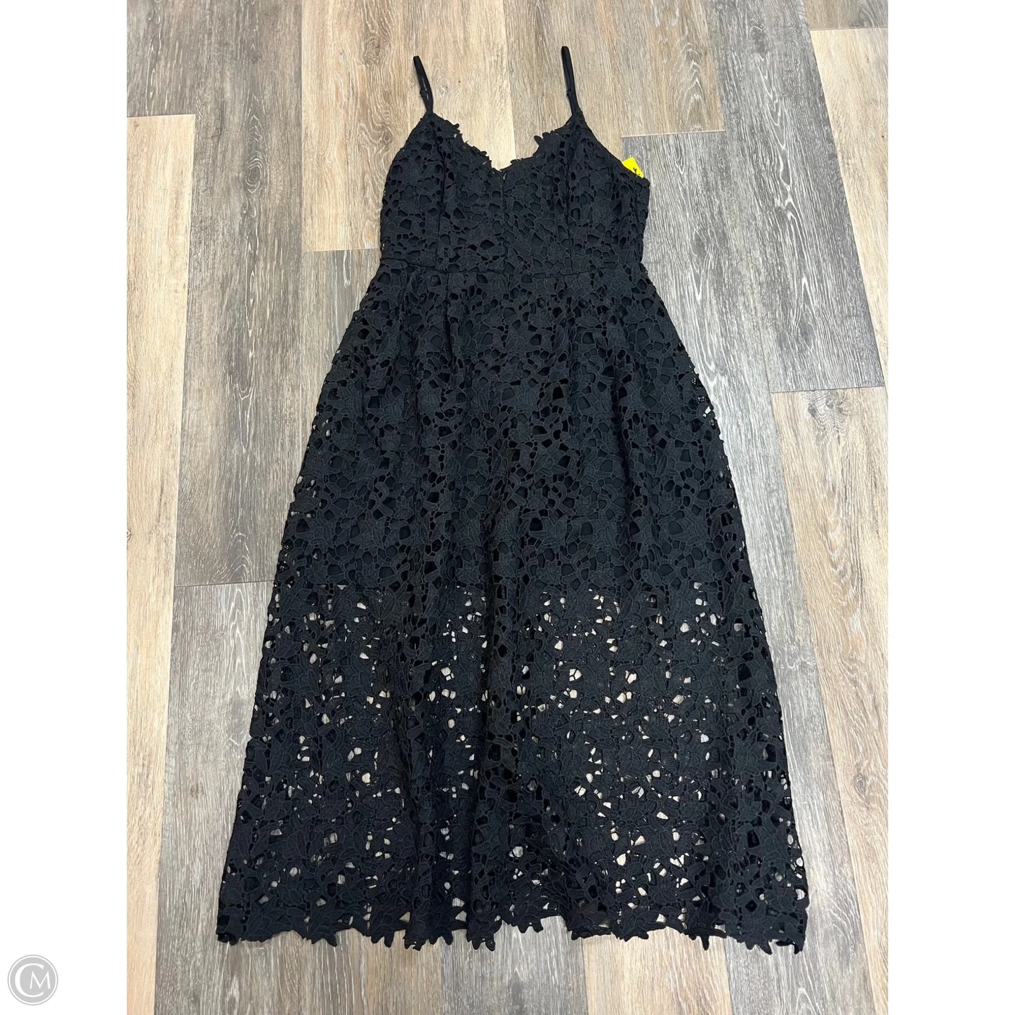 -Dress Casual Midi By Astr The Label In Black, Size: L