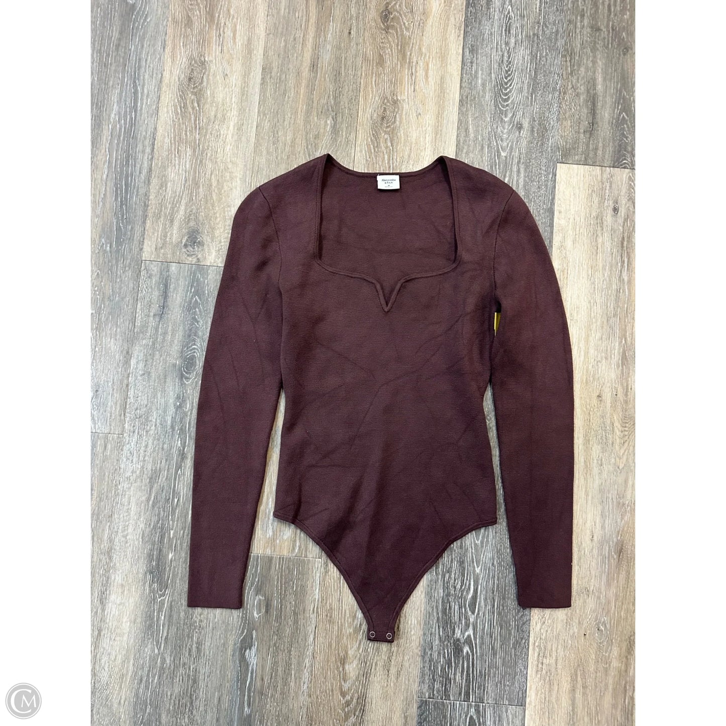 Bodysuit By Abercrombie And Fitch In Brown, Size: M