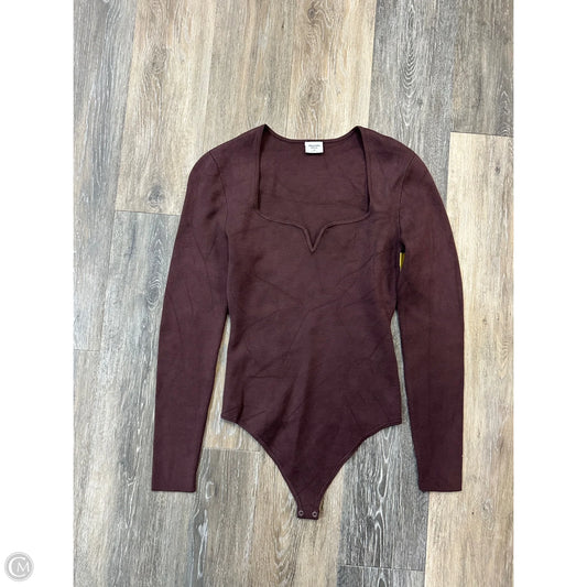 Bodysuit By Abercrombie And Fitch In Brown, Size: M